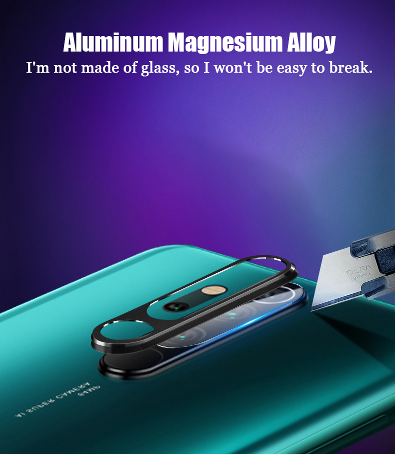 Bakeey-Xiaomi-Redmi-Note-8-Anti-scratch-Aluminum-Metal-Circle-Ring--Tempered-Glass-Rear-Phone-Lens-P-1589156-1